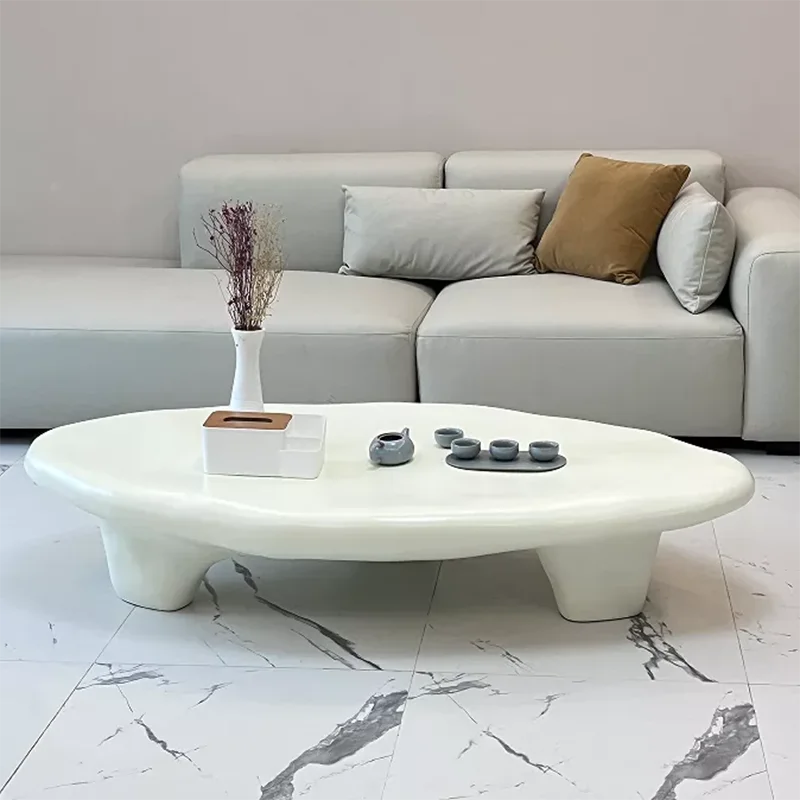 Living-Room-Nordic-Coffee-Simple-White-Aesthetic-Minimalist-Coffee ... - Minimalist Simple Minimalist Coffee Table