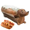 Hot Dog Dachshund Tray Funny Dachshundsnack Dinner Tray Creative Dachshund Decoration Plate Dachshund Holder Home 2