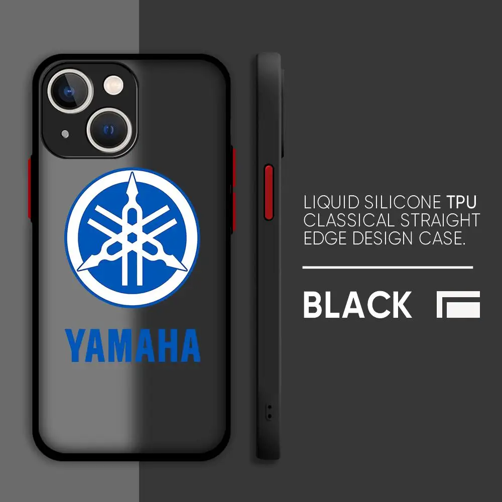 thumbnail image 1 of Y-YAMAHA-s LOGO Phone Case for Apple iPhone 15 Pro Max 13 14 Plus 12 Mini 11 Pro XR 8 SE 7 6S XS MAX Matte Shockproof Cover, 1 of 5