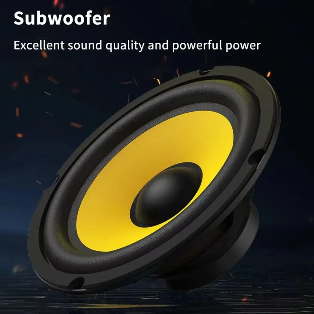 High-Performance Car Audio Bass Speaker – HiFi Music Full Range Coaxial Subwoofer
