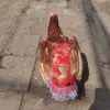 Hen Apron Feather Retainer Duck Goose Poultry Double Apron Back Protector Lace Edge Poultry Decorative Accessories Pet Products 5