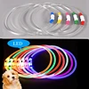 S495a0a71cced4c279ca48099572d7e690.jpg Luminous Dog Collar Light Charge Cat Necklace, Led Fashion Flashing DIY Glowing Safety Collar for Dogs Nighttime Pet Accessorie