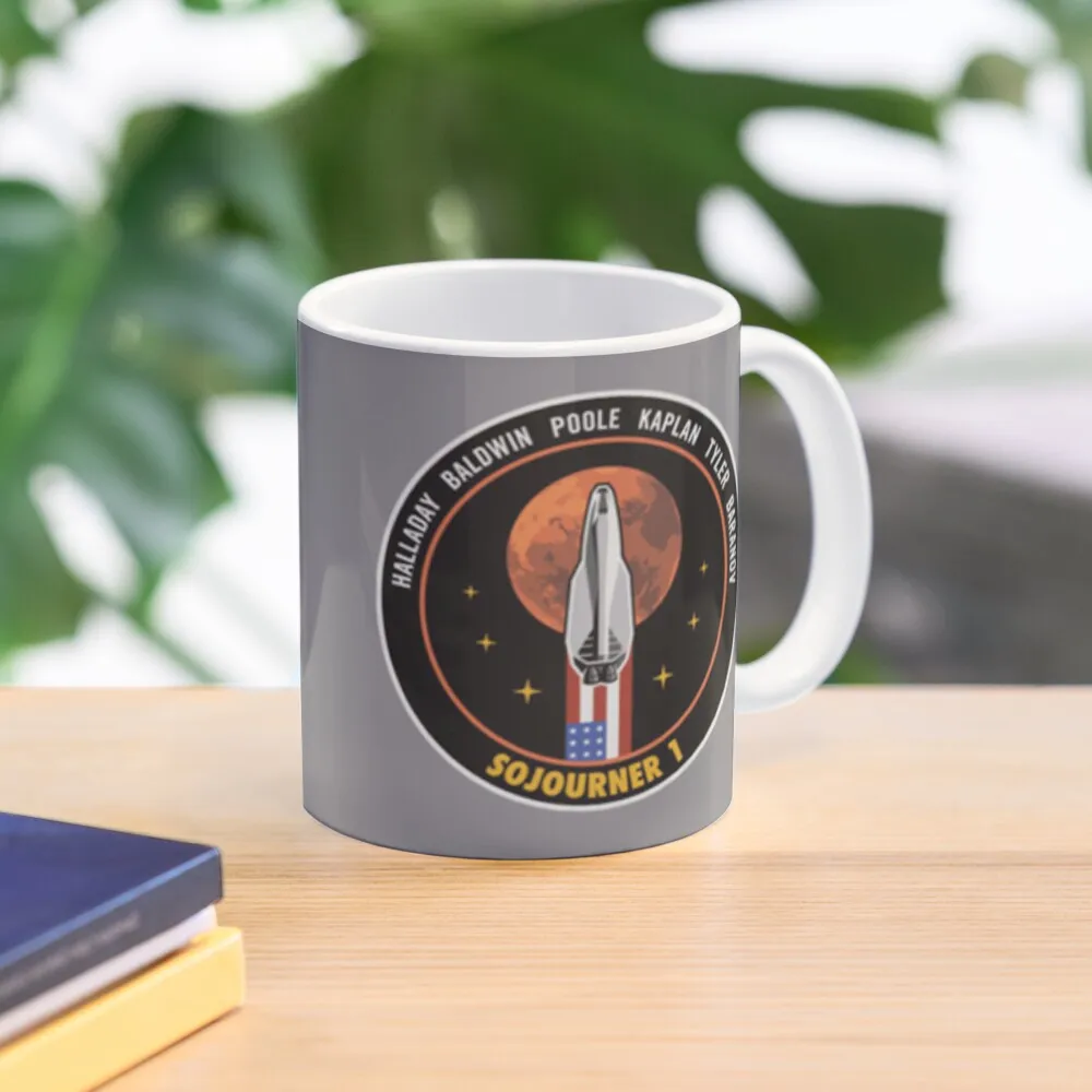 

Sojourner 1 Mission Patch Coffee Mug Glasses Thermo Cups For Mixer Funnys Mug