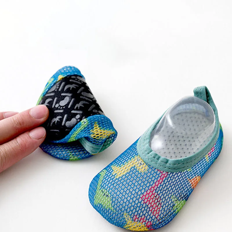 Summer Aqua Swim Pool Beach Non-slip Socks Baby Kids Children Floor Water Shoes Boys Girls Indoor Outdoor Barefoot Slippers