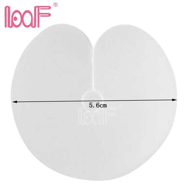 LOOF 1000pcs Translucent Insulation Sheet Heat Shields Scalp Protector for Keratin Prebond Hair Extension Connecting