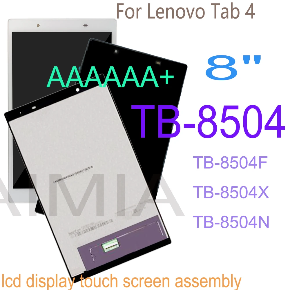 

aaaa+ 8" lcd for lenovo tab 4 8504 tb-8504 lcd display touch screen digitizer assembly for lenovo tb-8504f tb-8504x tb-8504n lcd