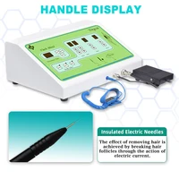 Dispositif d'élimination des pigments Portable 2025, Machine d'électrolyse indolore, aiguille électrique, épilation pour hommes 5