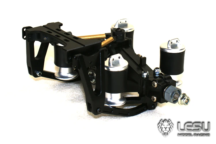 Airbag-Aufhängung LESU 1/14 LKW-Modellzubehör für Tamiya-Traktor, großes Fahrschockdämpfungssystem – Detail 1