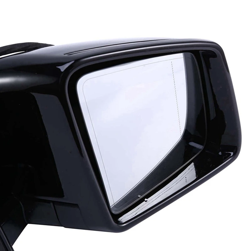 메르세데스 벤츠 W164 X164 ML GL C1 2005-2011 용 사이드 문짝 미러 어셈블리, 4X 차량 전원 백미러, 블랙