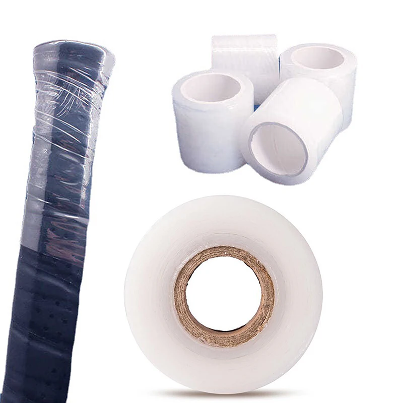 Description Picture 6 of itemWaterproof Badminton Racket Overgrip Transparent Anti-sticking Towel Sweatband Priming Film Tennis Rackets Grip Backing Cushion