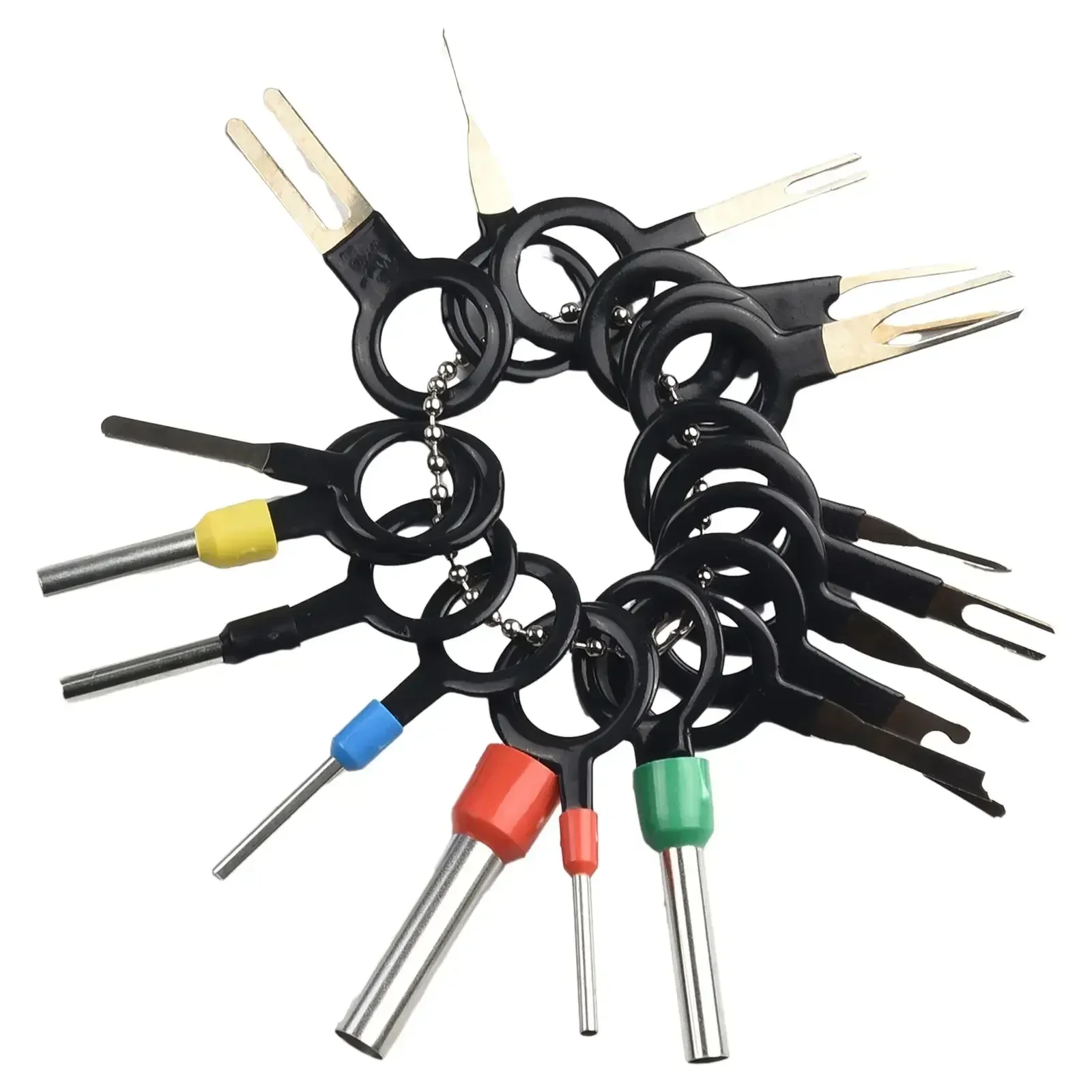 26Pcs Car Terminal Removal Tool Kit Electrical Connector Pin Removal for Automotive Wiring
