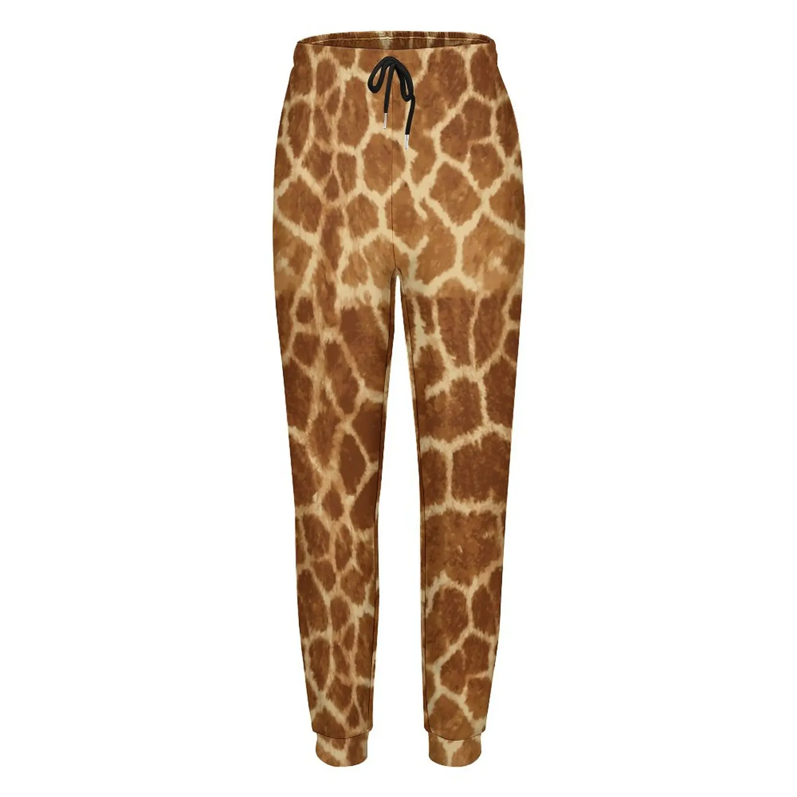Giraffe Skin Print Baggy Pants Spring Animal Art Classic Sweatpants Female Y2K Graphic Trousers Big Size 3