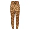 Giraffe Skin Print Baggy Pants Spring Animal Art Classic Sweatpants Female Y2K Graphic Trousers Big Size 3
