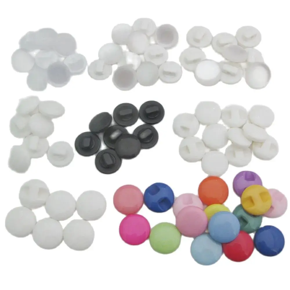 NBNNWE 재단사 디자인을위한 유행 셔츠 단추 Multisizes 50Pcs 흰..