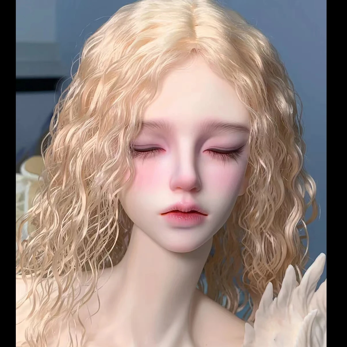 

1/3 BJD голова куклы из полимерного материала, голова куклы с крыльями ангела, голова аксессуары для куклы «сделай сам», без макияжа, игрушки, подарок