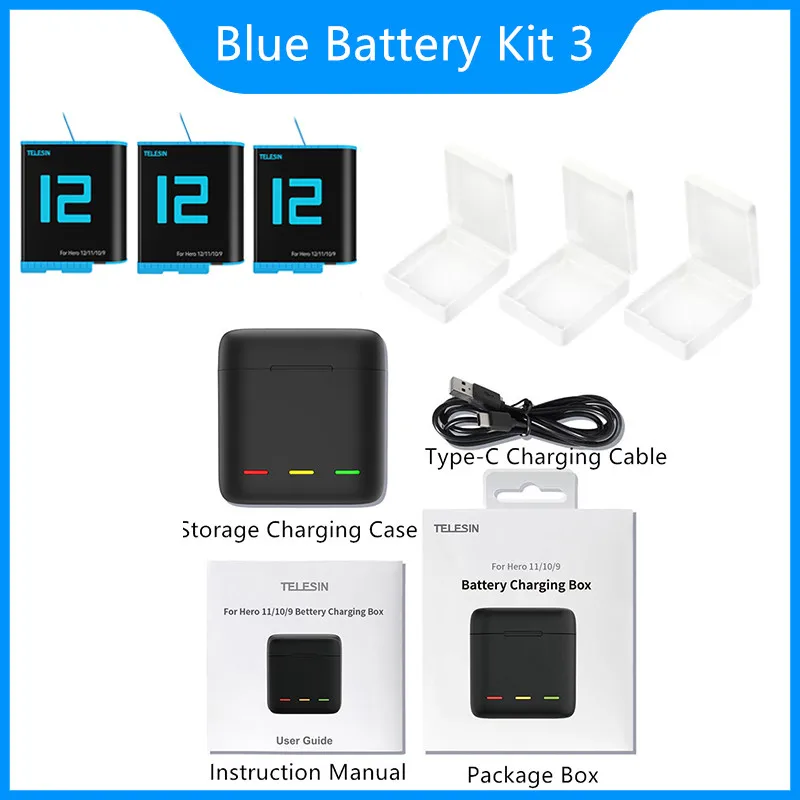 Blue Battery Kit 3