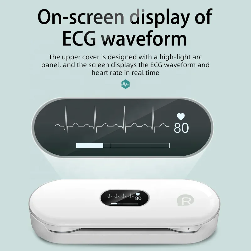 Portability Bluetooth ECG monitor medical electrocardiograph heart rate ECG monitor measuring instrument contec