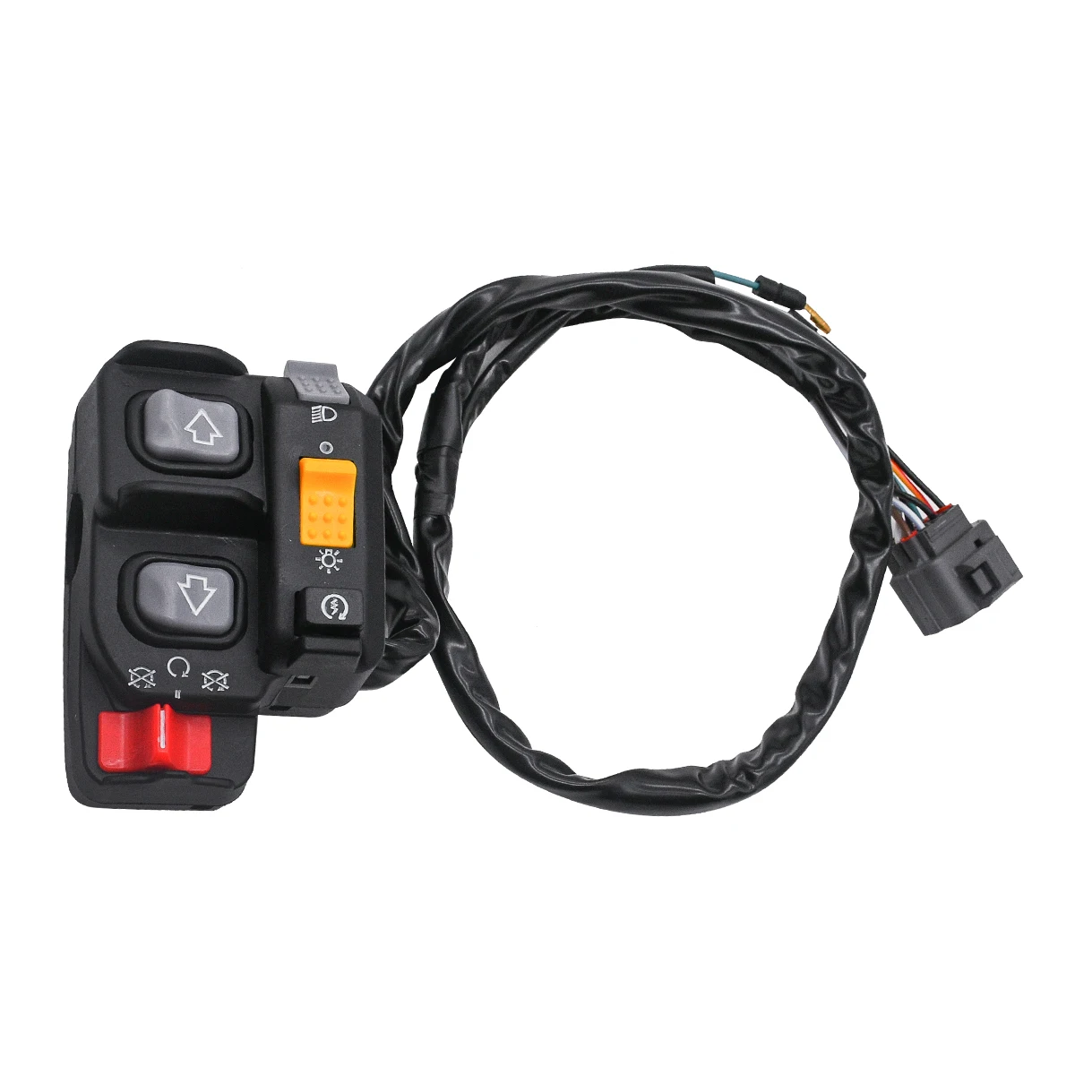 Handlebar Control Switch Start Kill Stop Headlight For Honda Recon 250 TRX250TM - Foto 12