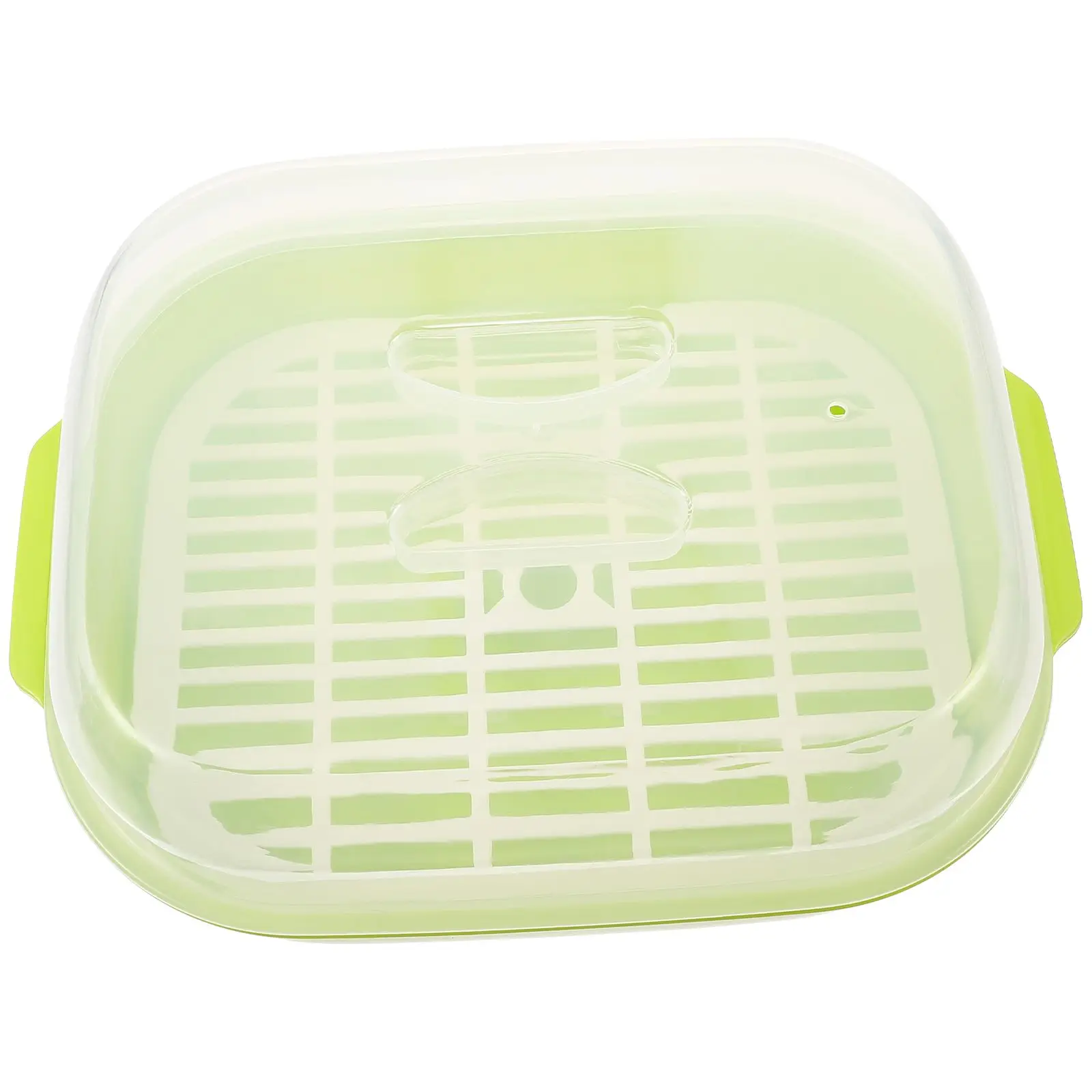 Microwave Oven for Steamed Buns Kitchen Cooking Heating Vent Food Basket Cookware Ovens