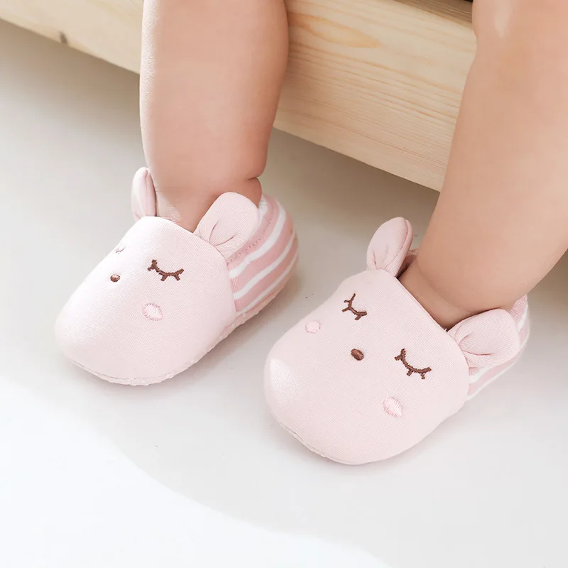 New Born  Baby Spring  Autumn New Footwear Floor Shoes Baby Toddler Socks Non-slip Children Floor Socks Baby Girl Boy Shoes 4
