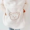 Winter Fleece Baby Blanket Waist Stool Cloak Stroller Blankets Thicken Warm Infants Cloak Cart Cover Blanket Bedding Baby Stuff 4