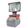3inch Car LED Work Light Lamp Flashlight USB Mobile Phone Charger Torch Spotlight For Milwaukee 14.4V 18V Li-ion Battery for M18 2