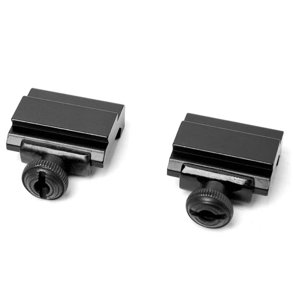 Weaver Picatinny To 11mm Dovetail Rail Base Adapter Scope Mount Hunting Accessories 2PCS 20mm