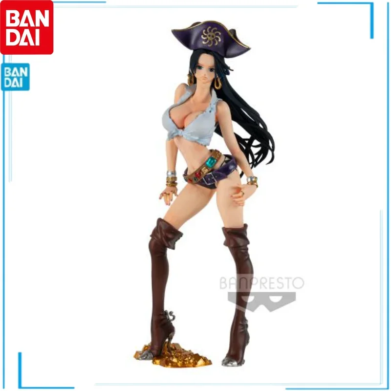 

Bandai ONE PIECE FILM GOLD Boa Hancock Anime Figures Japanese Anime Brand New Genuine Action Figure Kids Brinquedos