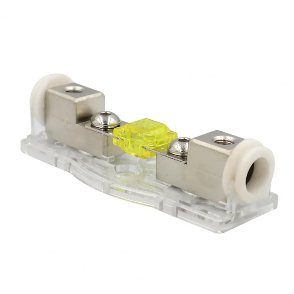 1 Set Safety Wire Holder Power Distribution Zinc Alloy Stereo Audio ANL Block Safety Wire Box Auto Accessory for Vehicle