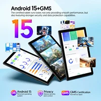 BAKEN 10-inch tablet with SIM card slot, Android 15, Wi-Fi, GPS, Bluetooth, 64GB storage, dual speakers, USB-C port - Image 2