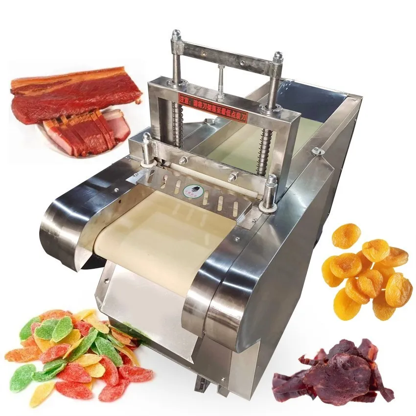 Automatische Schneidemaschine für konservierte Fruchtscheiben, Trockenfrüchte, Schneidemaschine für kandierte Früchte