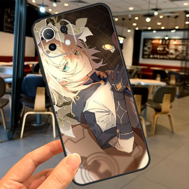 Albedo Genshin Impact Themed Smartphone Protective Case