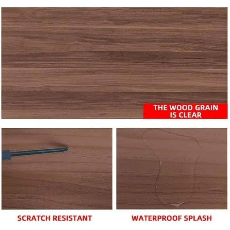 1ST مكتب كمبيوتر حديث بسيط 120 سم مع أرفف تخزين ور...