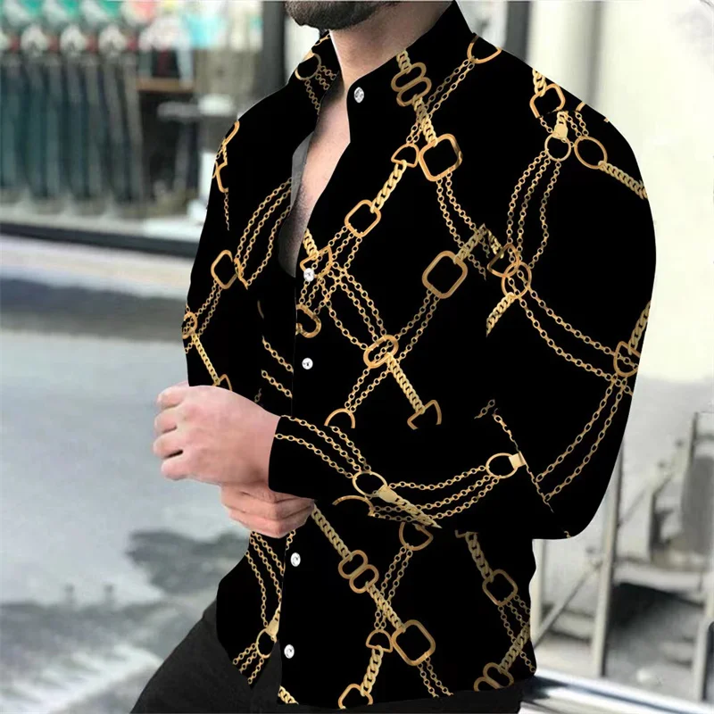 

Men's Tops Lapel Shirt Casual Comfortable Evening Fashion Trend Retro Classic Style Spring Summer 2023