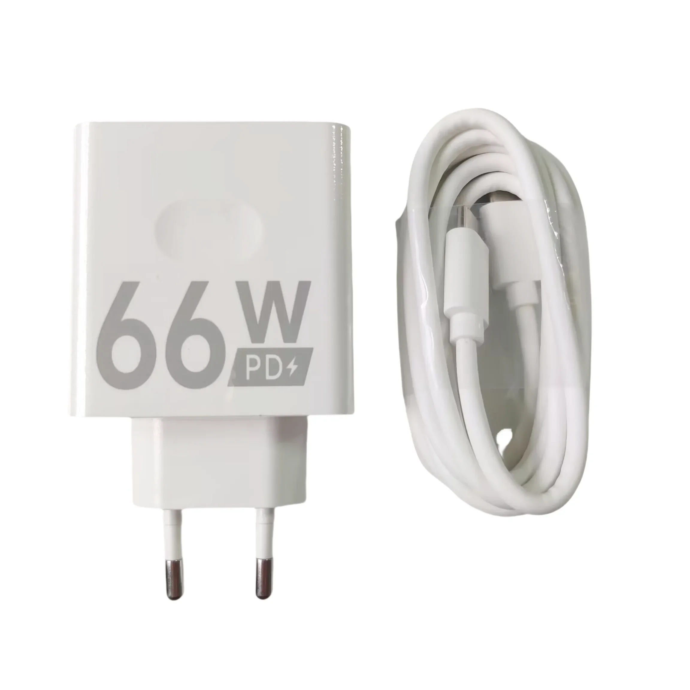 Charger Adapter Power Supply Adapter Fast Charger For Ulefone Power Armor 17/18T/19T/24 Original Fast Charger Bundle Set with 66W EU/US Power Adapter and USB Cable in White