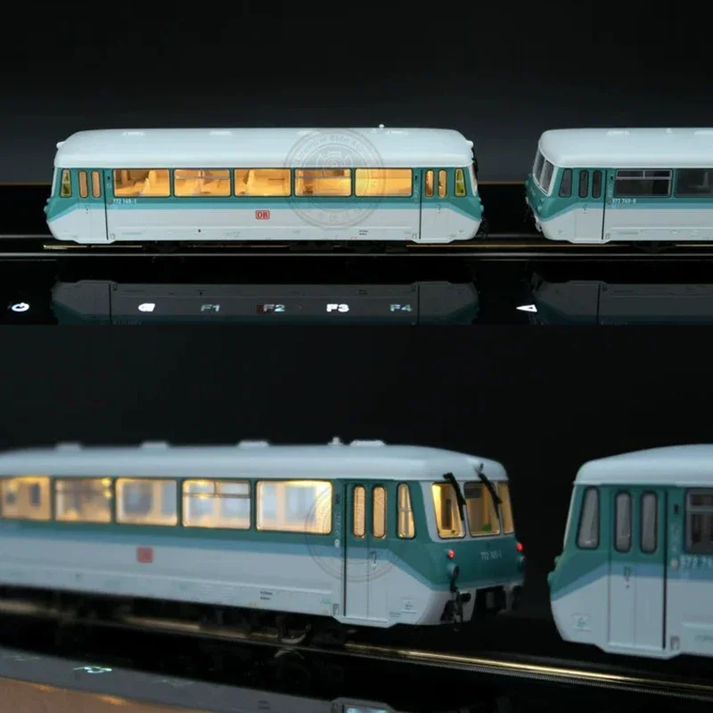 PIKO HO Train Model 1/87 52885 BR772 Intercity Two-section Set Digital Sound Effect Full Train Model with Lights