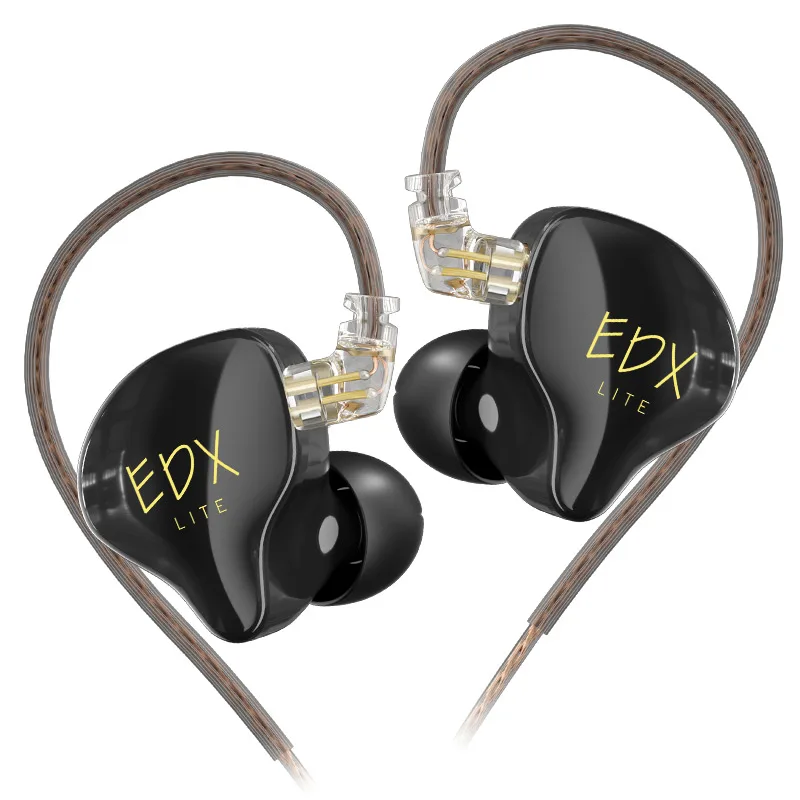 ตัวเลือกสินค้า หูฟังเกมมิ่ง KZ EDX Lite เสียงคมชัด ใส่สบาย