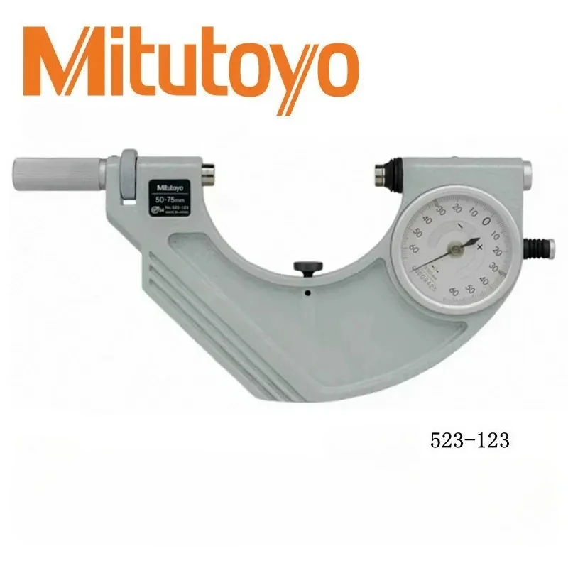 미쓰토요 일본 벨트 게이지 퀵 레버 캘리퍼 외경 마이크로미터 523-121 523-122 523-123 523-124 측정 도구