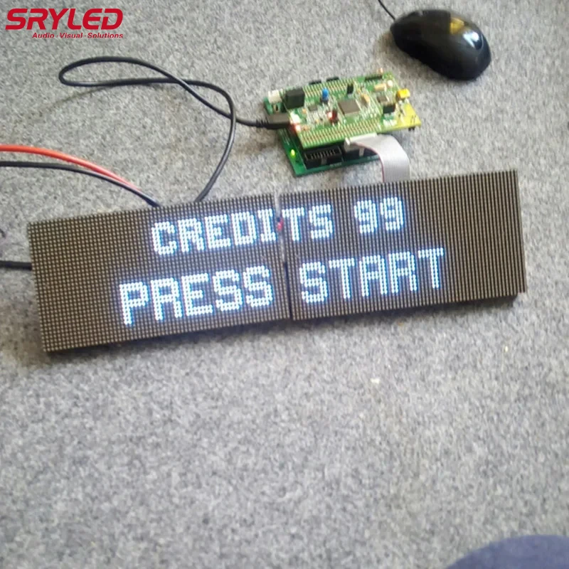 SRYLED LED LED Ʈ г, SMD RGB LED ÷ , P2.5 ǳ Ǯ ÷  75, 160mm x 80mm, 64x32 ȼ