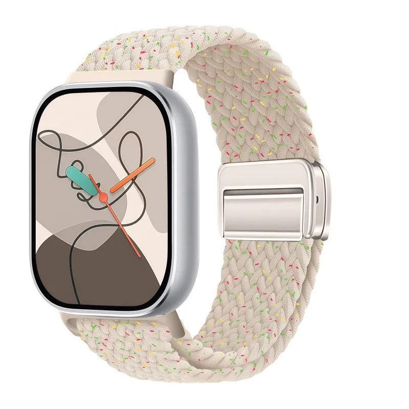 Magnetic Nylon Breathable Braided Sport Watchband Bracelet Accessories