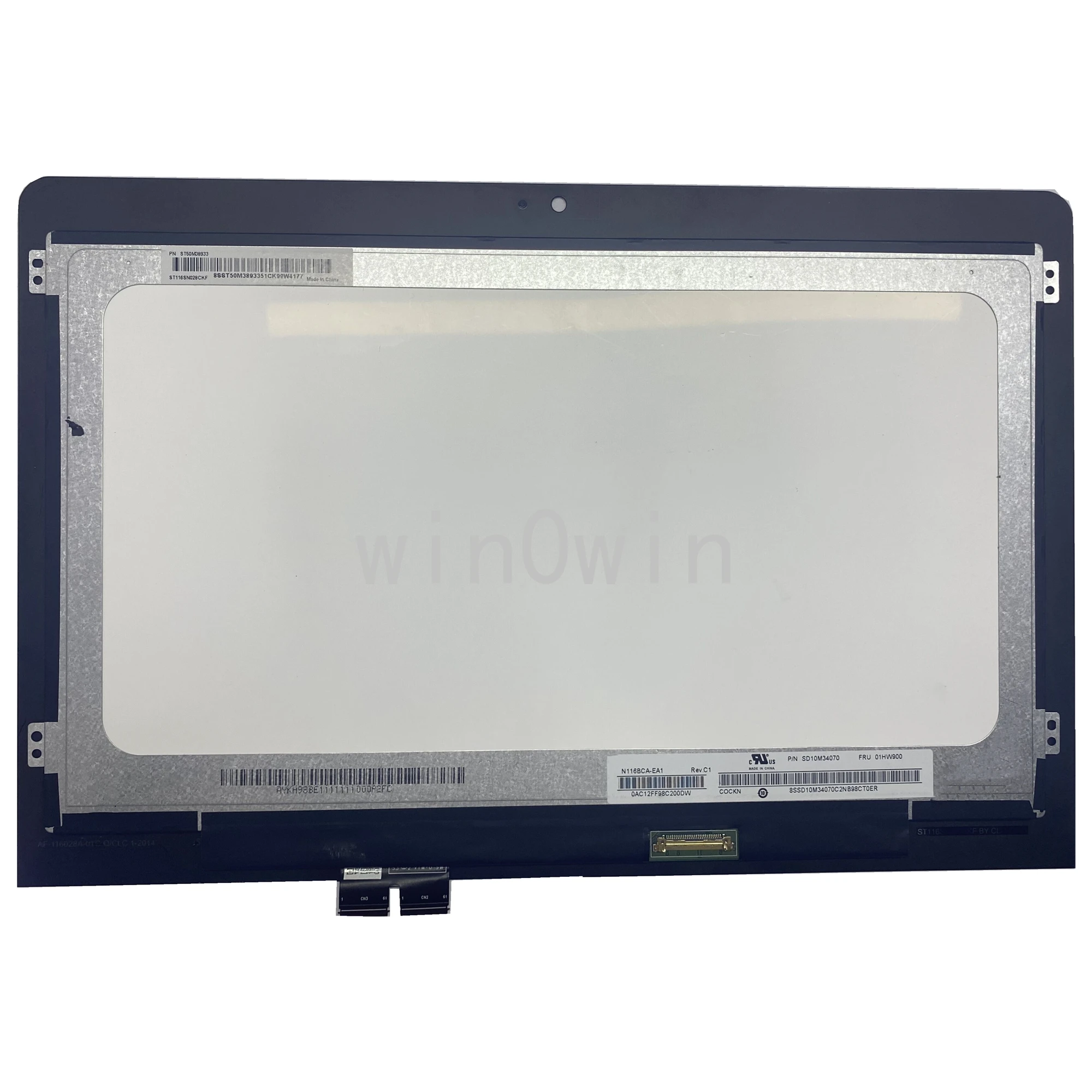 

N116BCA-EA1 Rev.C1 1366 × 768 30-контактный EDP-блок для ноутбука, компьютера, ЖК-экрана, 11,6 дюйма