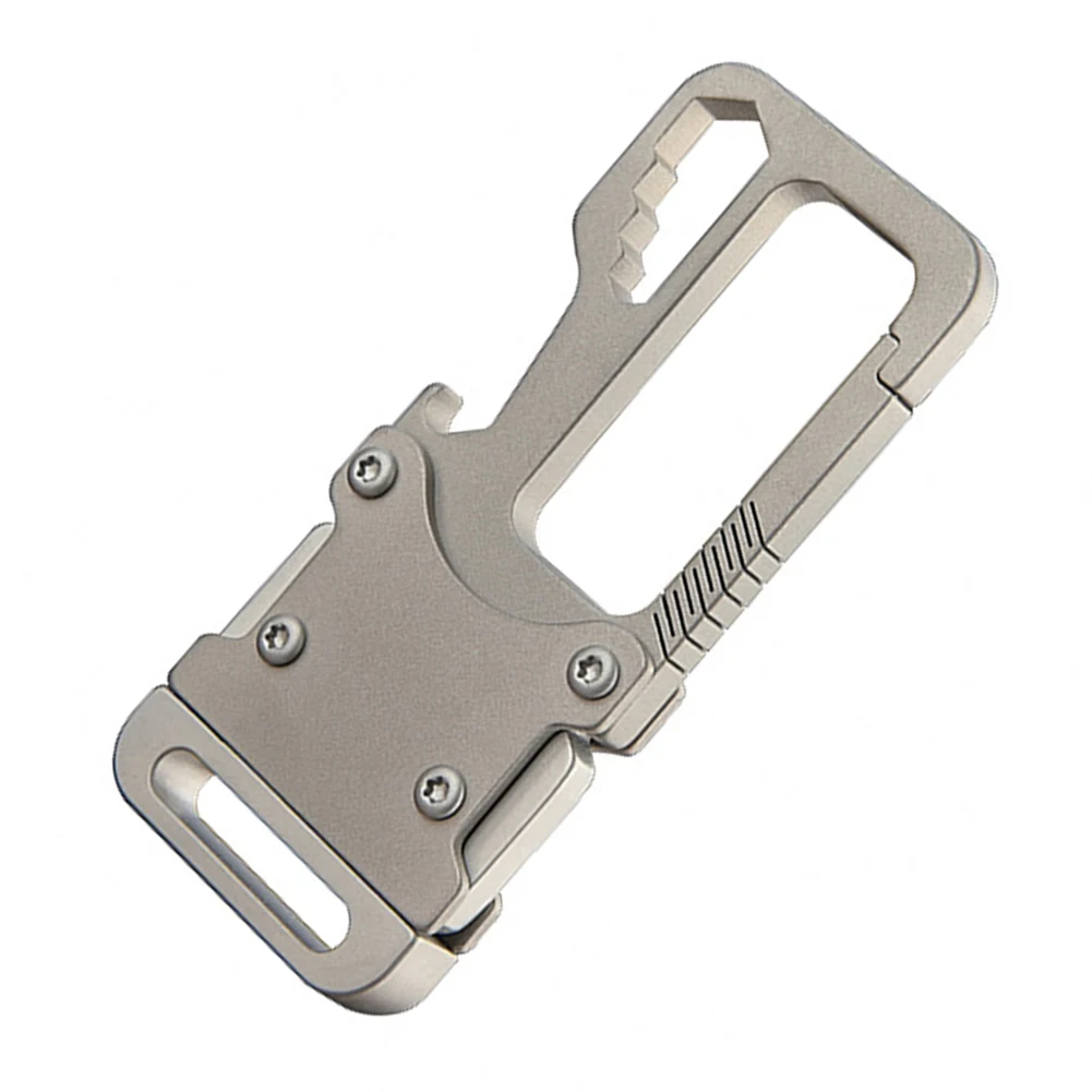 

Титановая бутылочка-брелок для кемпинга походов