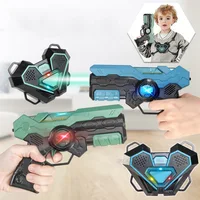 Laser Tag Battle Game Gun Set Electric Infrared Toy Guns Weapon Kids Laser Strike Pistol For Boys Children Indoor Outdoor Sports 2