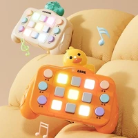 Montessori Busy Board Sensory Toys Cartoon with LED Light Switch Control Board Travel Activities Children Game for 2-4 Years Old 2