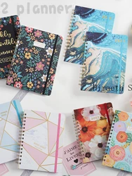 Planificateur hebdomadaire Vintage 2022, carnet de notes, Journal pour étudiants, carnet de croquis, fournitures de bureau pour les enseignants, retour à l'école 