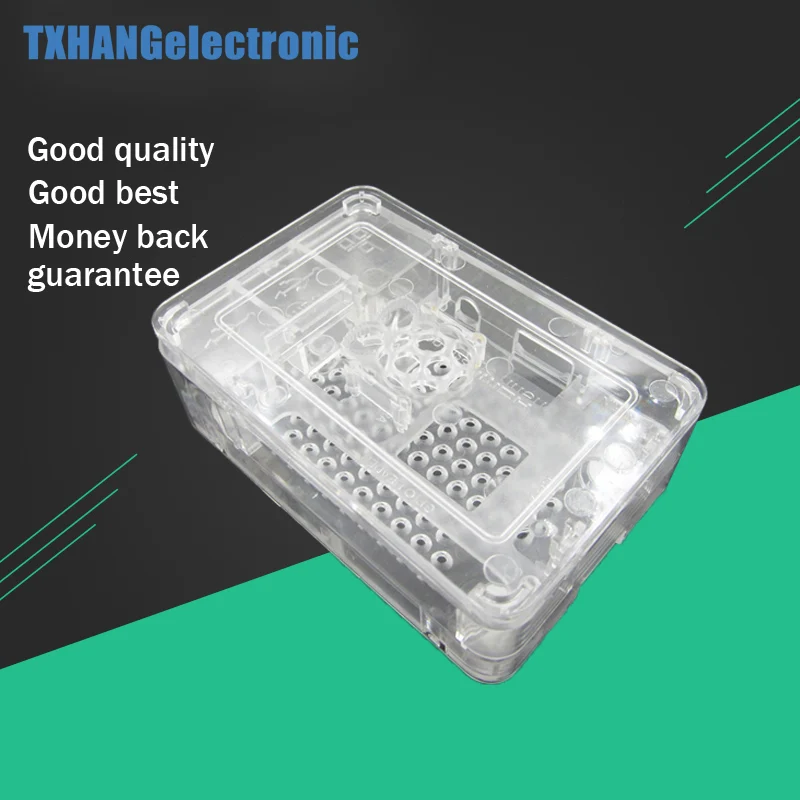 Custodia Premium Raspberry Pi 3 V4 Abs Guscio Trasparente Aggiornato Per Raspberry Pi 3 2 & B +