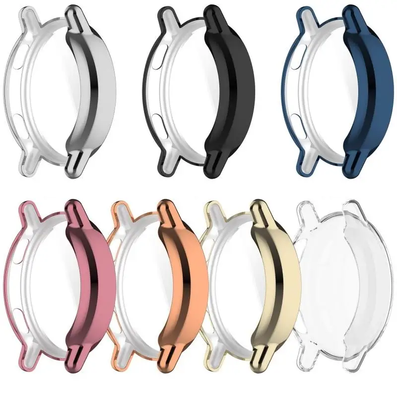 Durable TPU Smart Watch Strap Cover - Protective Bumper Shell Accessory