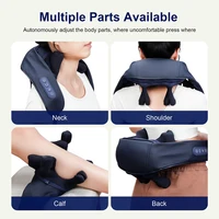 Strong 10-Heads Hand Pinching Neck And Shoulder Massager Wireless Trapezius Back Waist Neck Cervical Kneading Massage Shawl 3