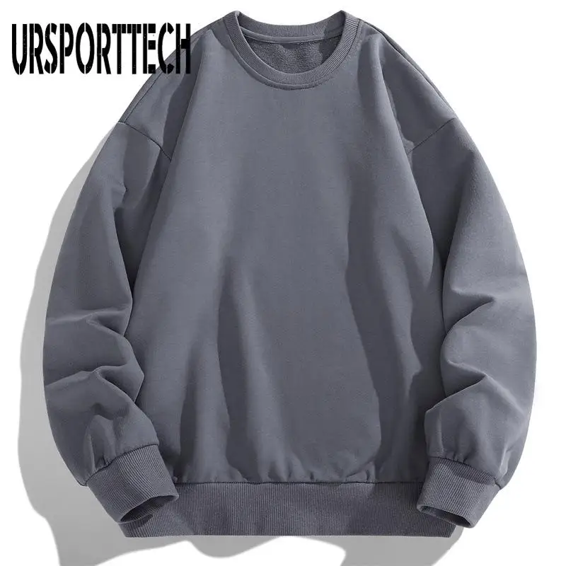 

Hoodies Sweatshirt Men Hoodie Sweatshirt O-neck Loose Hip Hop Streetwear Autumn Winter Velvet Pullover Ovewrsize Hoodies for Men