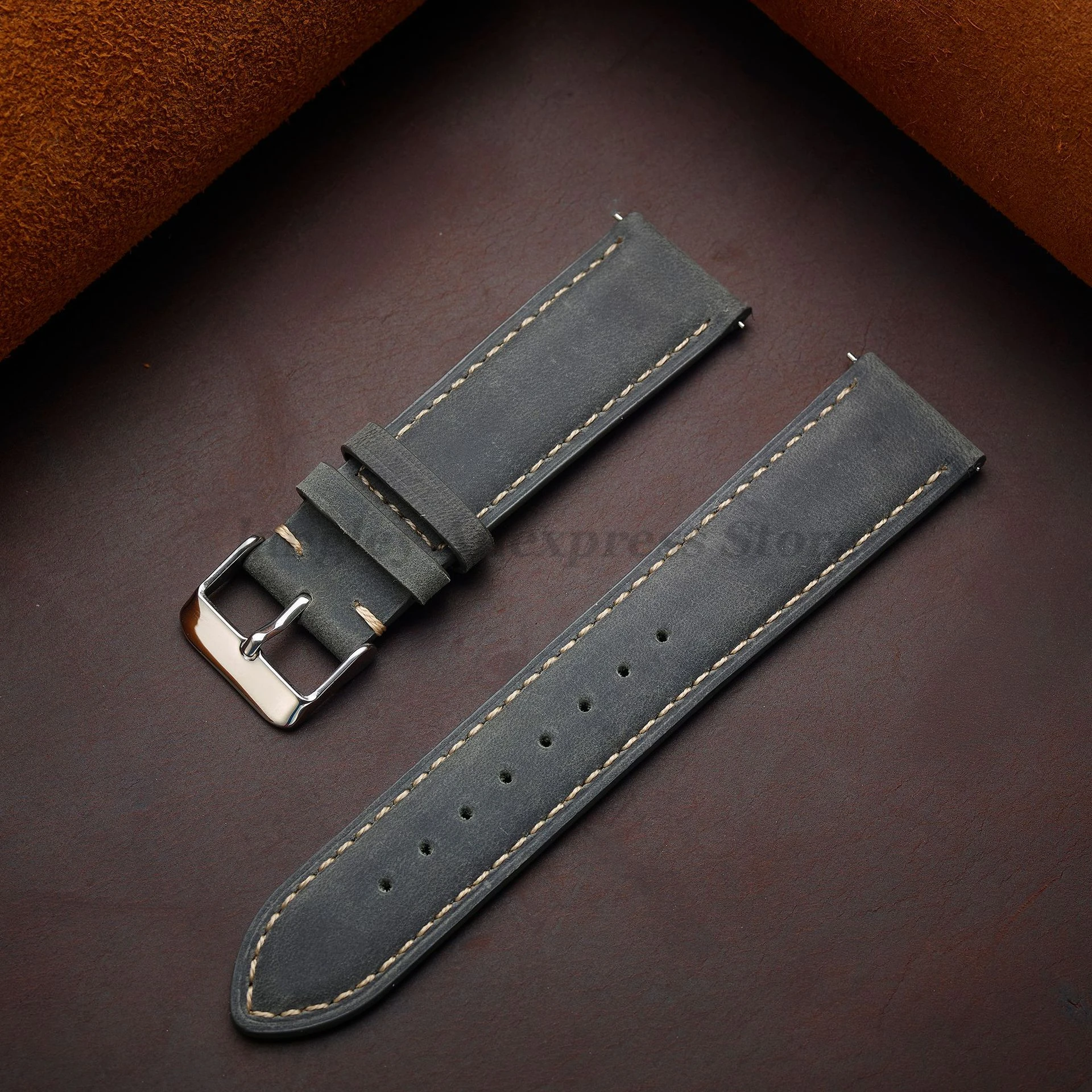 الجلود حزام ساعة اليد 14 مللي متر 16 مللي متر 18 م...